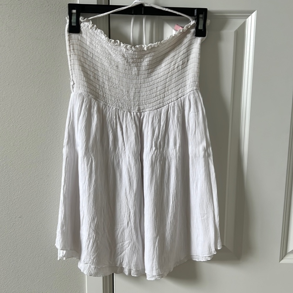 Juicy Couture beach royalty swim halter dress. Size PETITE